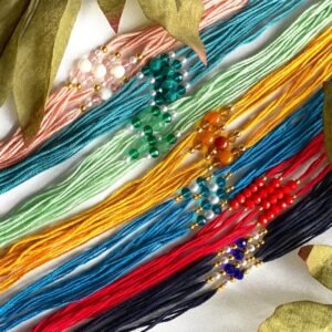 Crystal & Pearl Multi-Strand Tassel Bracelet Collection